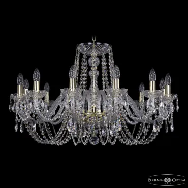 Подвесная люстра Bohemia Ivele Crystal 1402 1402/12/300 G Подвесная люстра Bohemia Ivele Crystal 1402 1402/12/300 G