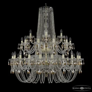 Подвесная люстра Bohemia Ivele Crystal 1402 1402/20+10+5/400/2d G K721