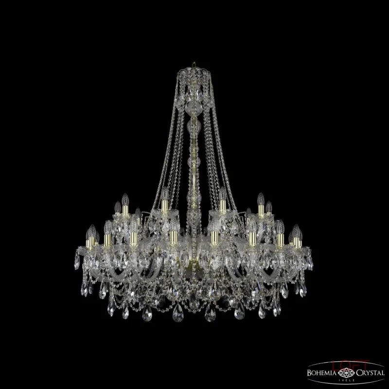 Подвесная люстра Bohemia Ivele Crystal 1411 1411/20+10/400/h-130 G Подвесная люстра Bohemia Ivele Crystal 1411 1411/20+10/400/h-130 G