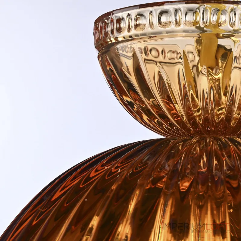 Подвесной светильник Bohemia Ivele Crystal 5478 5478/22 G Amber/M-1G