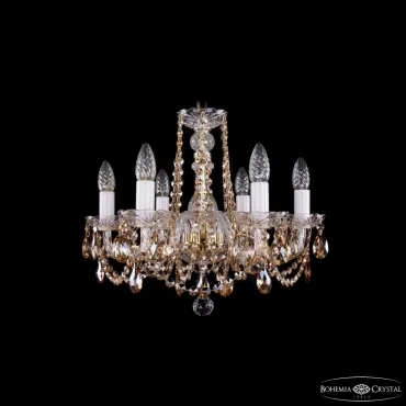 Подвесная люстра Bohemia Ivele Crystal 1402 1402/6/160 G R721 Подвесная люстра Bohemia Ivele Crystal 1402 1402/6/160 G R721