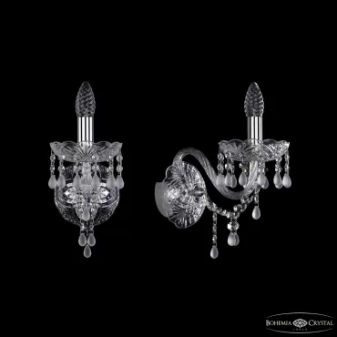 Бра Bohemia Ivele Crystal 1410 1410B/1/160/XL Ni V0300