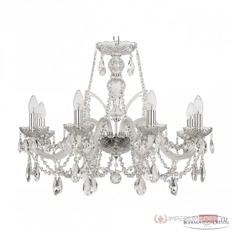 Люстра Bohemia Ivele Crystal 105 105/8/240 Ni от ImperiumLoft