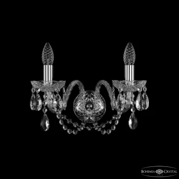 Бра Bohemia Ivele Crystal 1402 1402B/2/160 Ni Бра Bohemia Ivele Crystal 1402 1402B/2/160 Ni