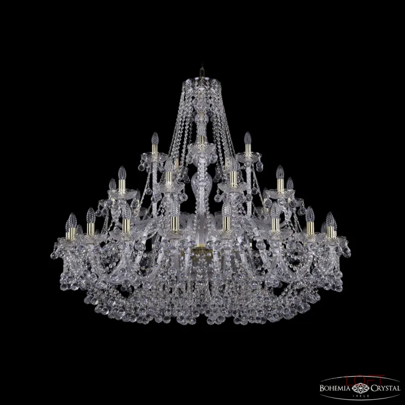Подвесная люстра Bohemia Ivele Crystal 1409 1409/20+10+5/460 G