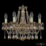 Подвесная люстра Bohemia Ivele Crystal 1413 1413/6/165 G M721
