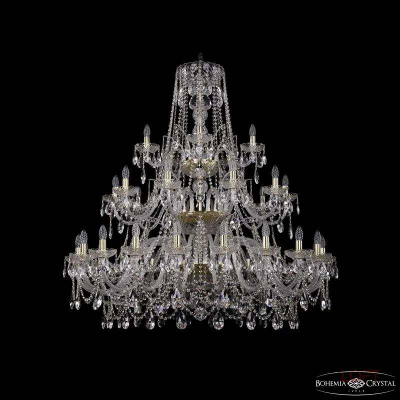 Подвесная люстра Bohemia Ivele Crystal 1411 1411/20+10+5/460/3d G