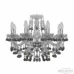 Подвесная люстра Bohemia Ivele Crystal 1409 1409/8/195 Ni K731