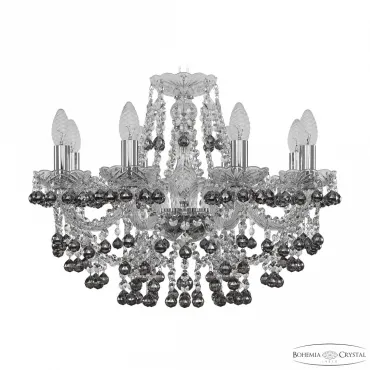 Подвесная люстра Bohemia Ivele Crystal 1409 1409/8/195 Ni K731