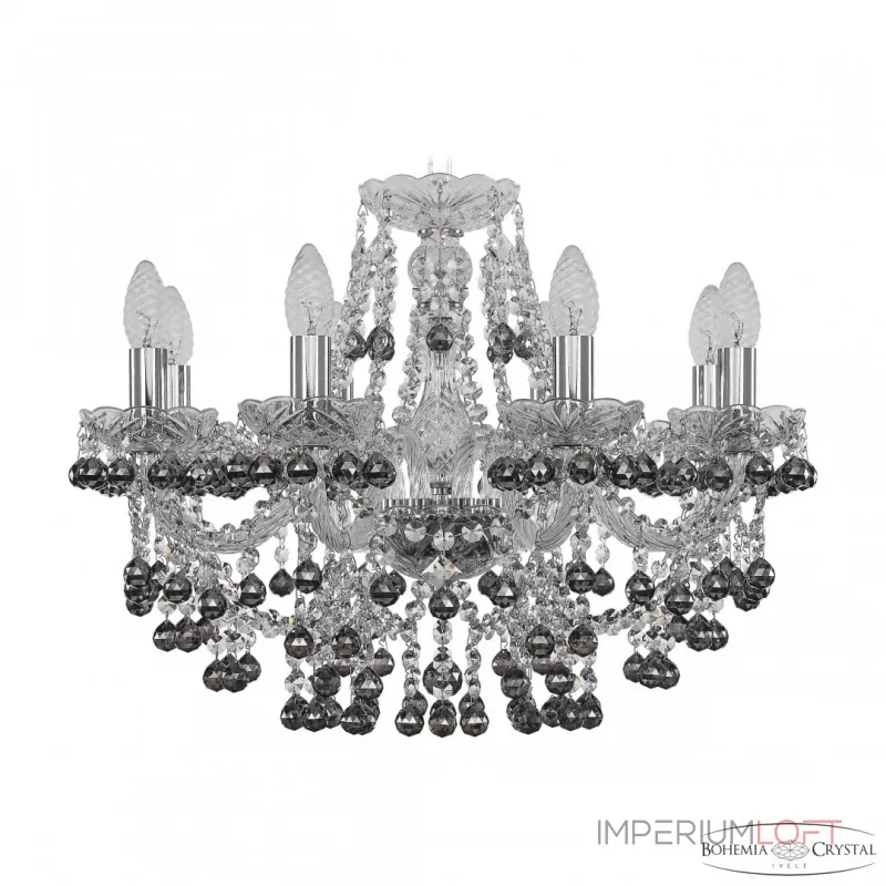 Подвесная люстра Bohemia Ivele Crystal 1409 1409/8/195 Ni K731
