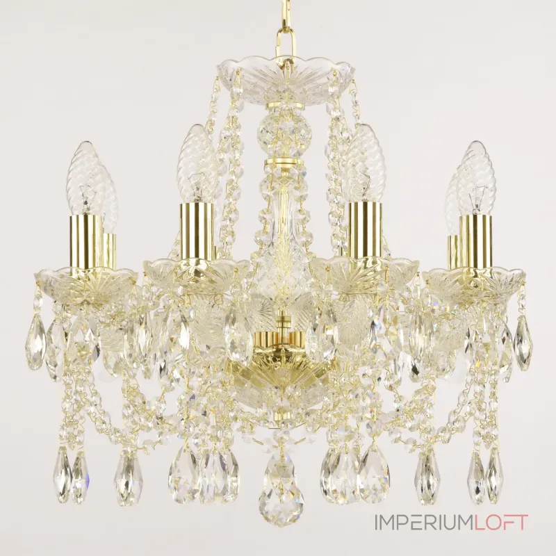 Подвесная люстра Bohemia Ivele Crystal 107 107/8/141 G