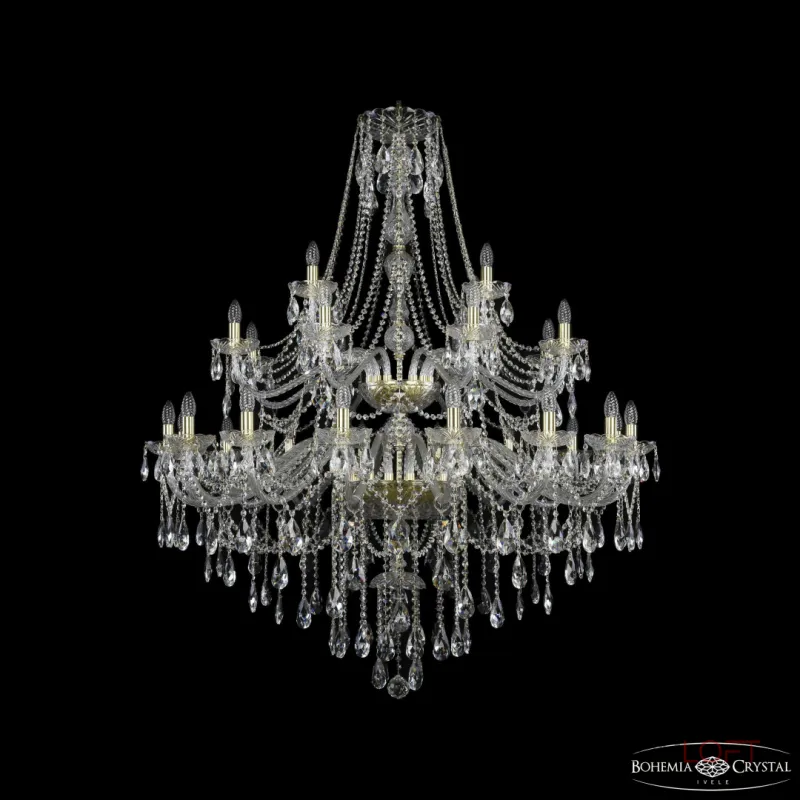 Подвесная люстра Bohemia Ivele Crystal 1415 1415/16+8+4/460/2d G