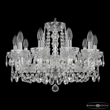 Подвесная люстра Bohemia Ivele Crystal 5402 5402/10/195 Ni Clear/M-1F Подвесная люстра Bohemia Ivele Crystal 5402 5402/10/195 Ni Clear/M-1F