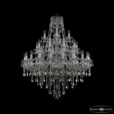 Подвесная люстра Bohemia Ivele Crystal 1415 1415/20+10+5/300/3d Ni