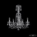 Подвесная люстра Bohemia Ivele Crystal 1402 1402/5/195/XL-64 Ni