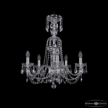 Подвесная люстра Bohemia Ivele Crystal 1402 1402/5/195/XL-64 Ni