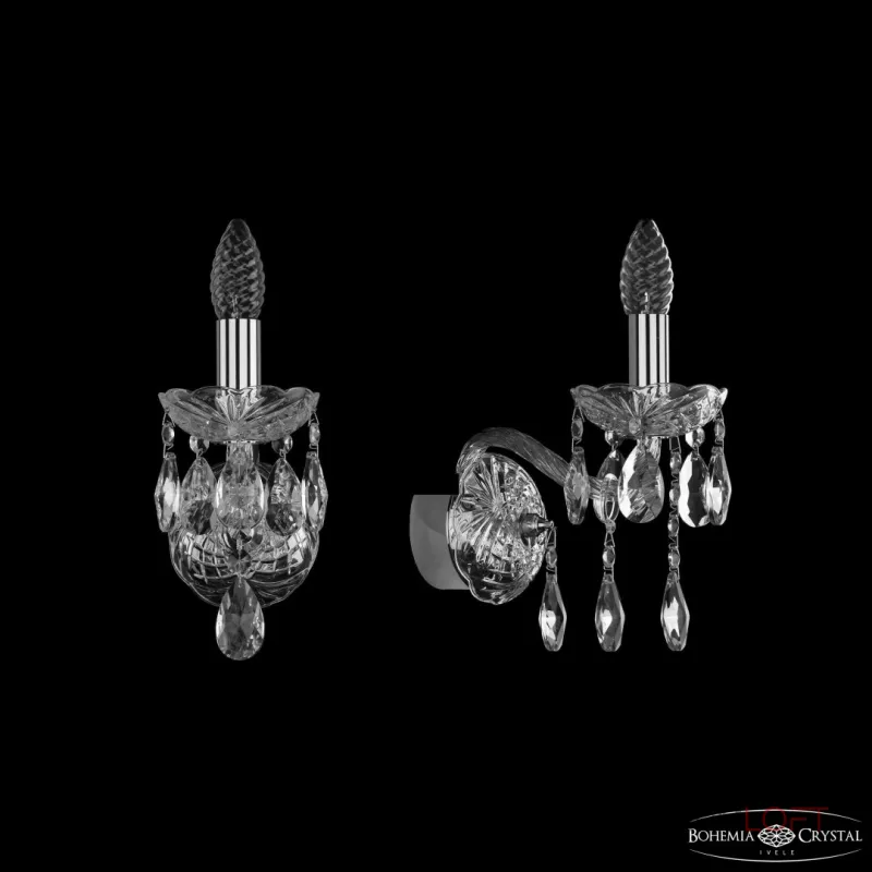 Бра Bohemia Ivele Crystal 1413 1413B/1/141 Ni