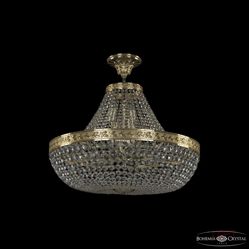 Подвесная люстра Bohemia Ivele Crystal 1911 19111/H1/60IV G Подвесная люстра Bohemia Ivele Crystal 1911 19111/H1/60IV G
