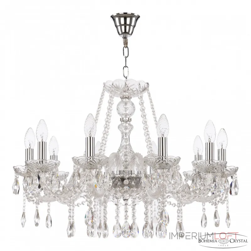Подвесная люстра Bohemia Ivele Crystal 116 116/10/240 Ni Подвесная люстра Bohemia Ivele Crystal 116 116/10/240 Ni
