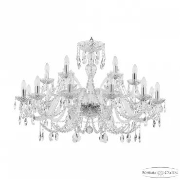 Подвесная люстра Bohemia Ivele Crystal 105 105/12+6/360 Ni Подвесная люстра Bohemia Ivele Crystal 105 105/12+6/360 Ni