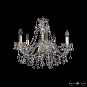 Подвесная люстра Bohemia Ivele Crystal 1409 1409/5/160 G