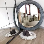 Настенное зеркало Bountyhome Уиндоу Грэй mv102-59-grey