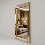 Настенное зеркало Bountyhome Альтена Голд mv500-gold