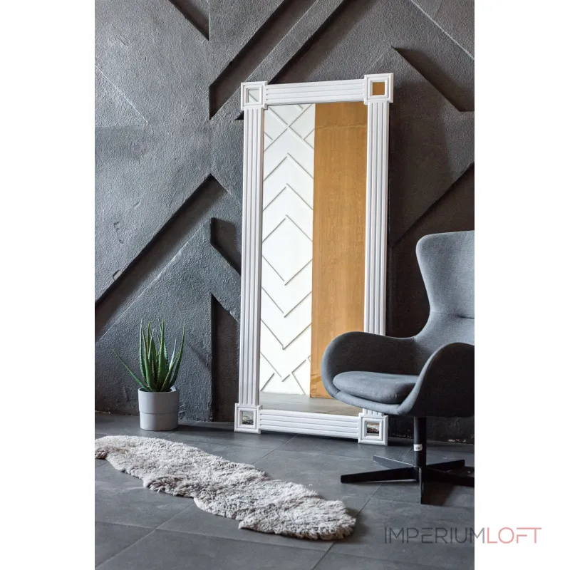 Напольное зеркало Bountyhome Колумн Уайтес mv419-200-white Напольное зеркало Bountyhome Колумн Уайтес mv419-200-white