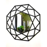 Настенное зеркало Bountyhome Тисси Блэк mv267-black