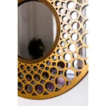 Настенное зеркало Bountyhome Роунд Голд mv411-gold
