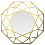 Настенное зеркало Bountyhome Тисси Бразз mv267-brass