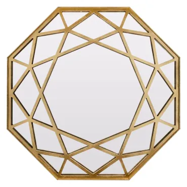 Настенное зеркало Bountyhome Феррано mv289-gold Настенное зеркало Bountyhome Феррано mv289-gold