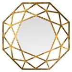 Настенное зеркало Bountyhome Тисси Голд mv268-gold