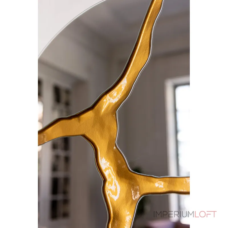 Настенное зеркало Bountyhome Ривер Голд mv408-gold Настенное зеркало Bountyhome Ривер Голд mv408-gold