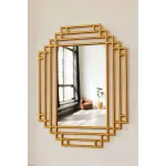 Настенное зеркало Bountyhome Рисерва Голд mv820-gold