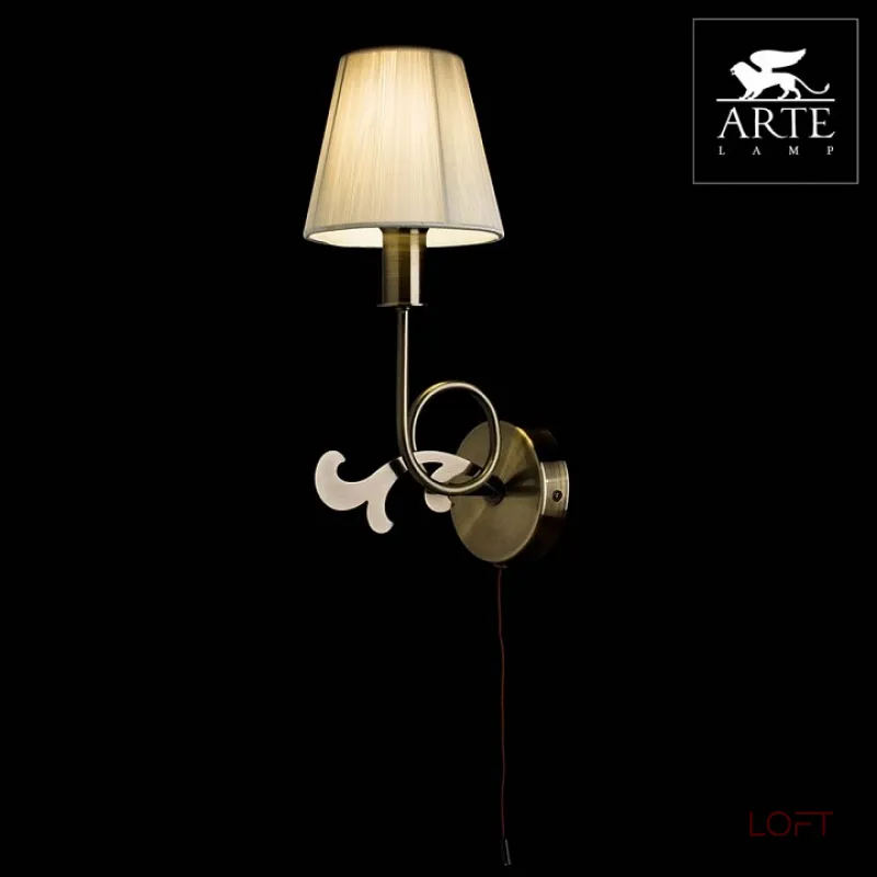 Бра Arte Lamp Lizzy A9531AP-1AB Бра Arte Lamp Lizzy A9531AP-1AB