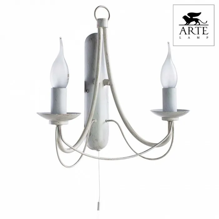 Бра Arte Lamp Maypole A6300AP-2WG от ImperiumLoft