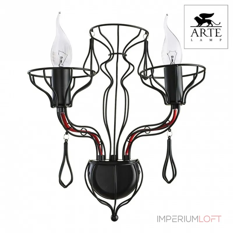 Бра Arte Lamp Artefact A3225AP-2BK
