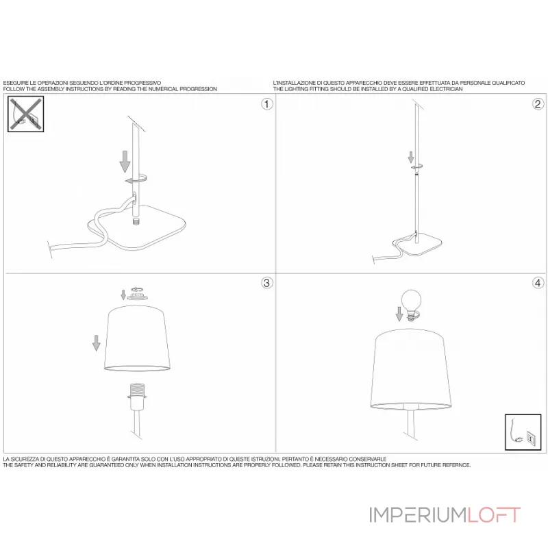 Торшер Ideal Lux Nordick NORDIK PT1 Торшер Ideal Lux Nordick NORDIK PT1