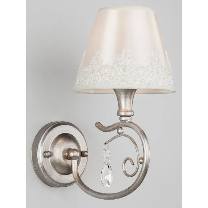 Бра Eurosvet Incanto 60069/1 серебро от ImperiumLoft