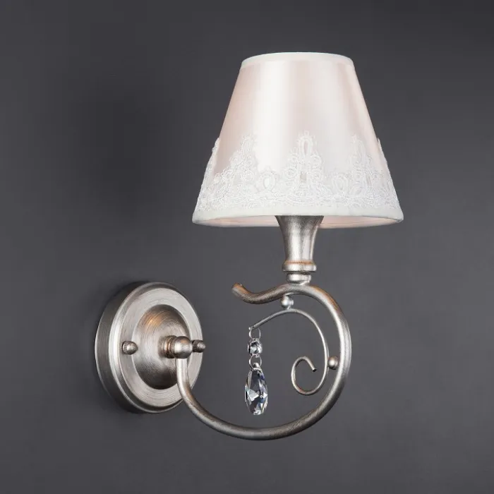 Бра Eurosvet Incanto 60069/1 серебро от ImperiumLoft