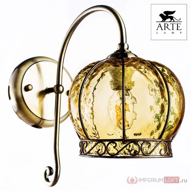Бра Arte Lamp Venice A2106AP-1AB от ImperiumLoft