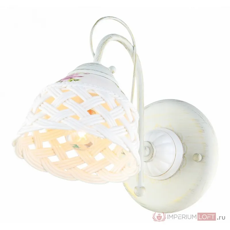 Бра Arte Lamp Wicker A6616AP-1WG от ImperiumLoft