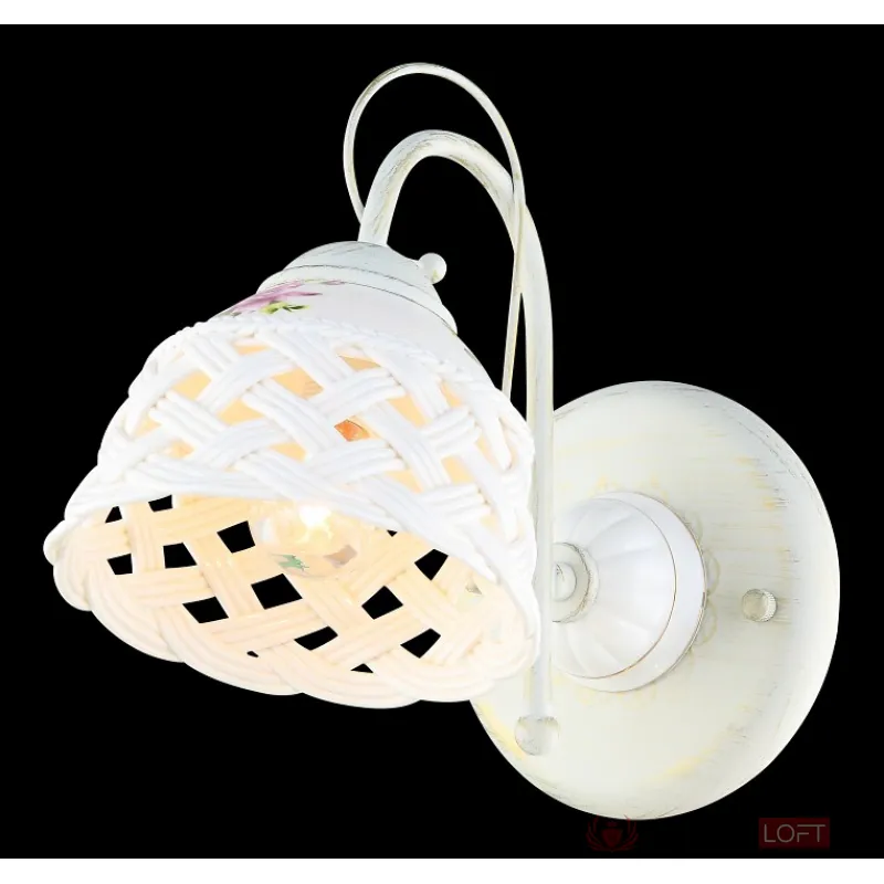 Бра Arte Lamp Wicker A6616AP-1WG от ImperiumLoft