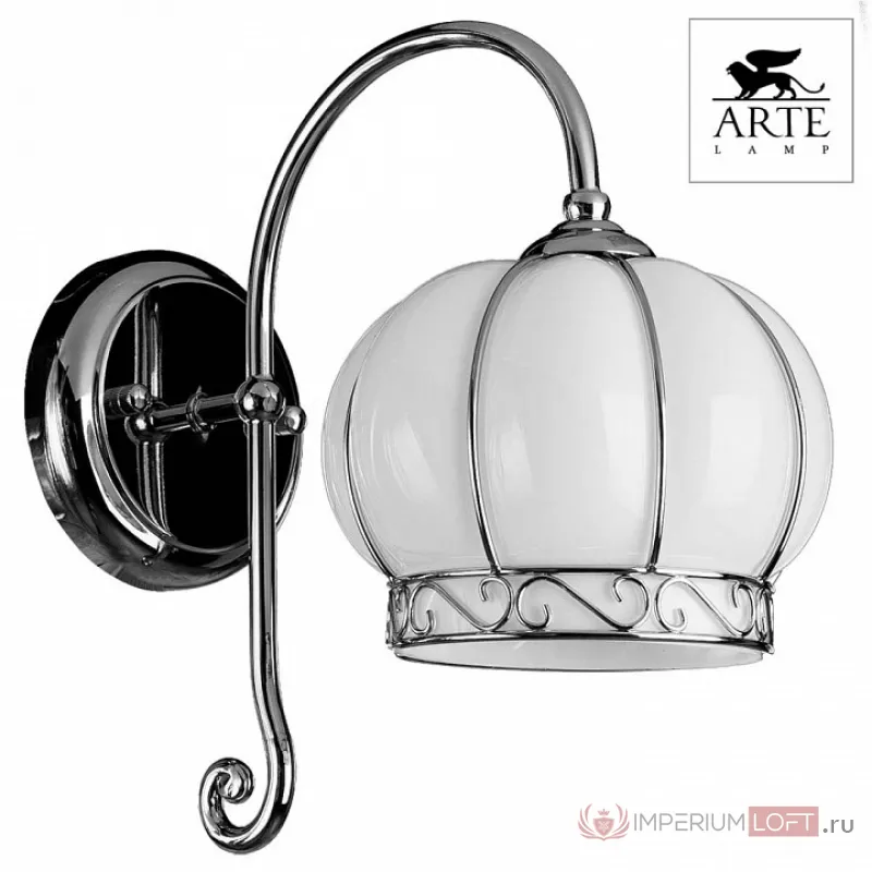 Бра Arte Lamp Venice A2106AP-1WH от ImperiumLoft