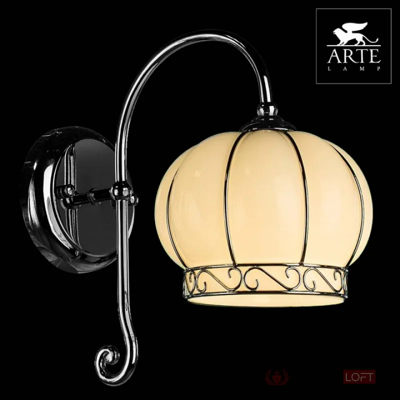 Бра Arte Lamp Venice A2106AP-1WH от ImperiumLoft