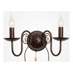 Бра Eurosvet 60018 60018/2 черный с золотом от ImperiumLoft