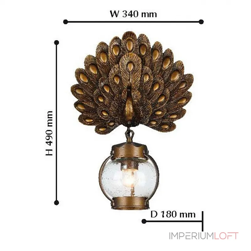 Бра Favourite Hunt 2032-1W от ImperiumLoft Бра Favourite Hunt 2032-1W от ImperiumLoft