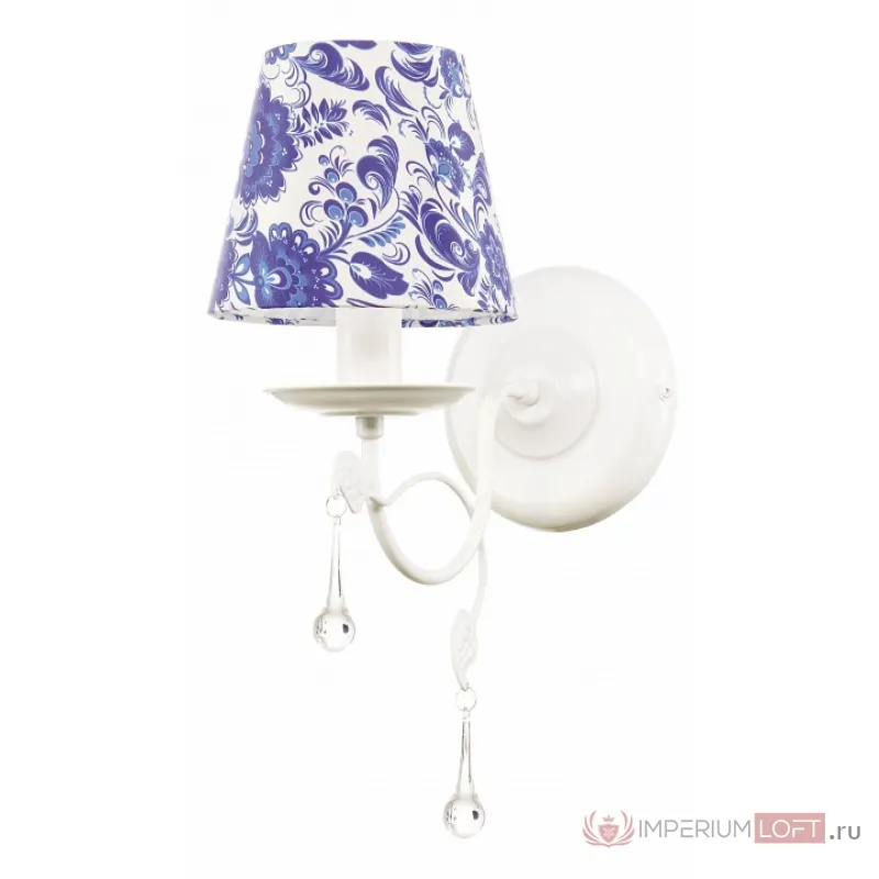 Бра Arte Lamp Moscow A6106AP-1WH от ImperiumLoft