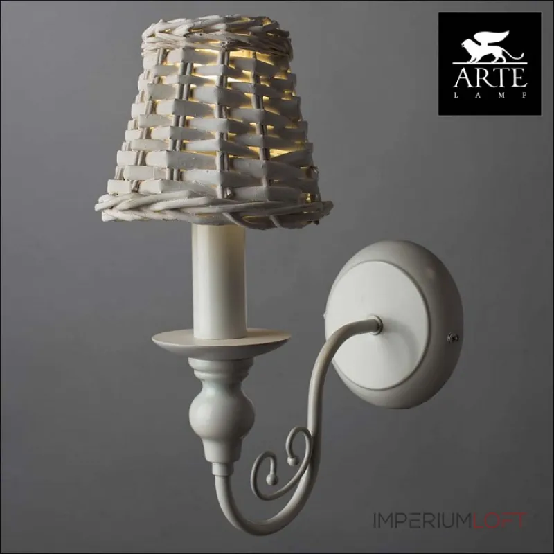 Бра Arte Lamp Villaggio A3400AP-1WH от ImperiumLoft Бра Arte Lamp Villaggio A3400AP-1WH от ImperiumLoft